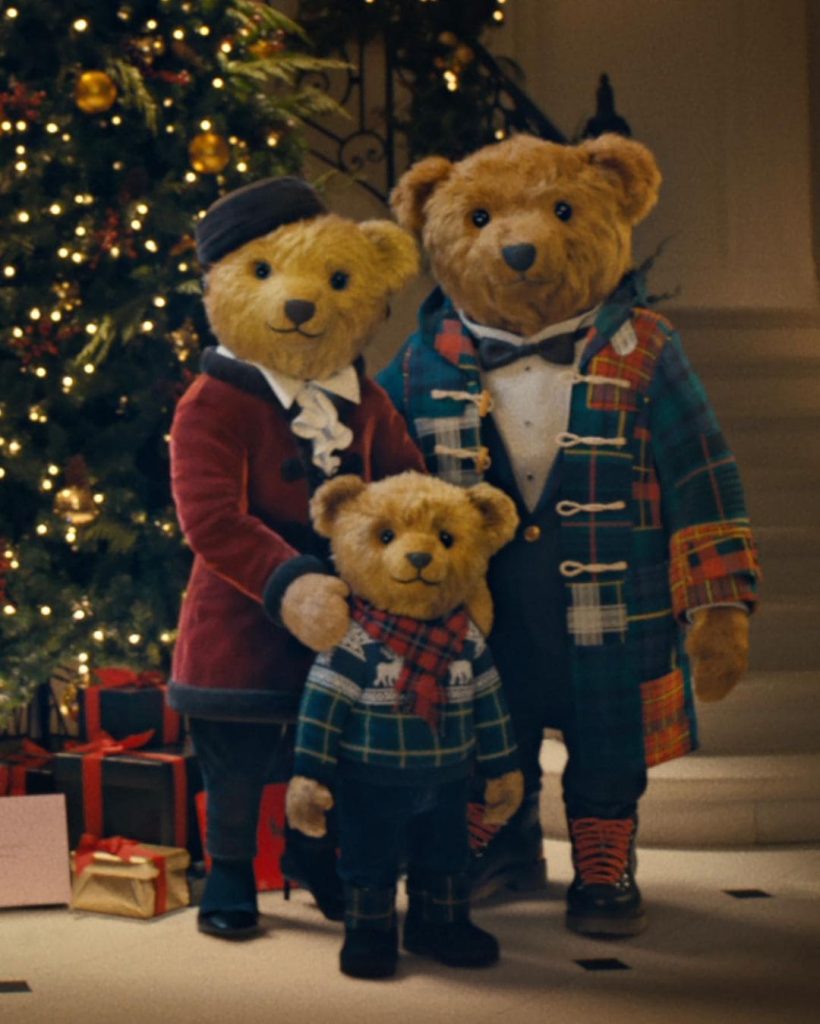 Teddy bear family, soft toys, Polo Bear