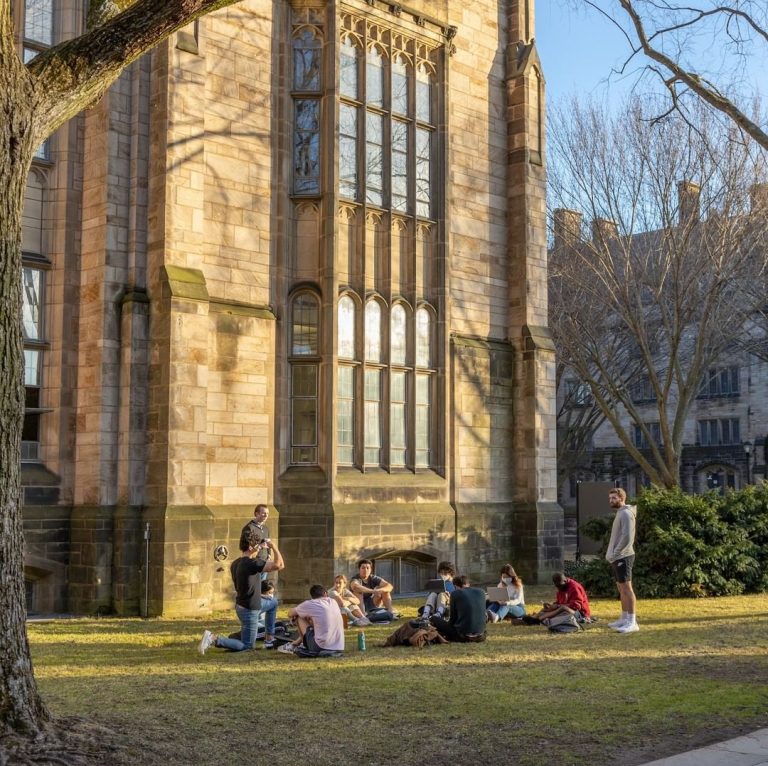 Coats of arms, symbols and contemporary life at Yale University Art