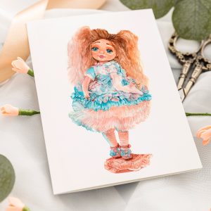 shop of author's dolls in the style of shabby chic