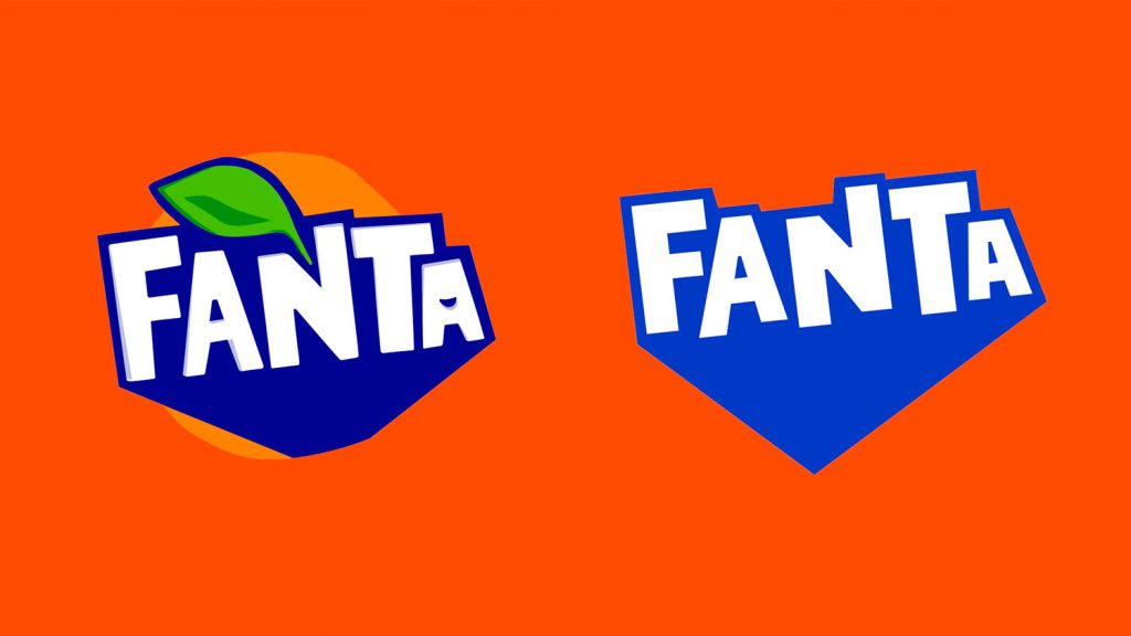 новий яскравий логотип фанта