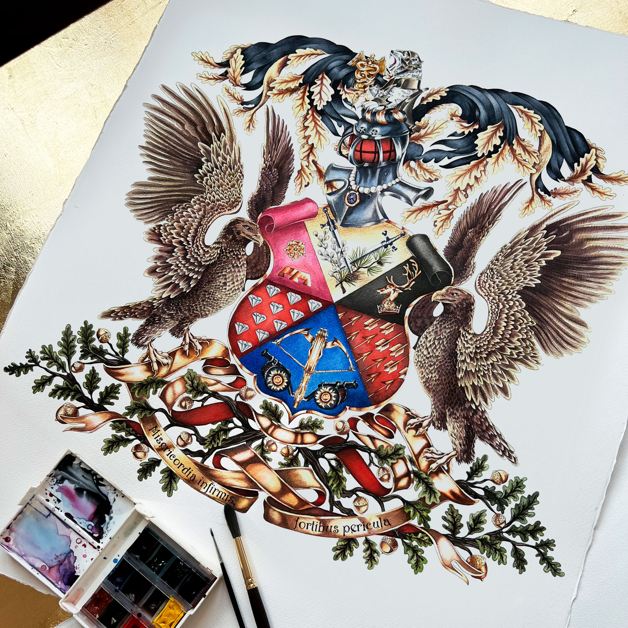 elite coat of arms for your family to order